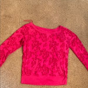 Cheetah print sweatshirt